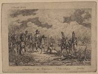 KG 08301
<br/>
Napoleon I en Kapitein Elphinstone (Omera)
<br/>
<em>Emaus de Micault, Gerhardus (1798-1863)</em>